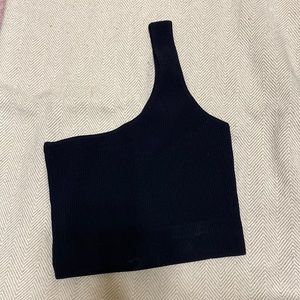 One shoulder crop tank top size medium Kendall and Kylie